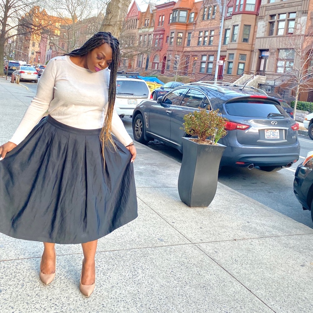 Black Evening Skirt
